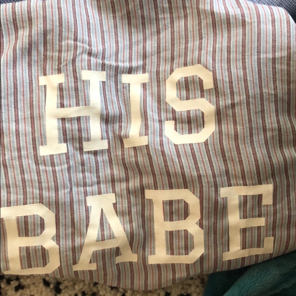 His Babe button down